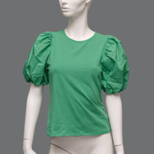 Maglietta Verde Donna M Cotone - 1 Pezzo