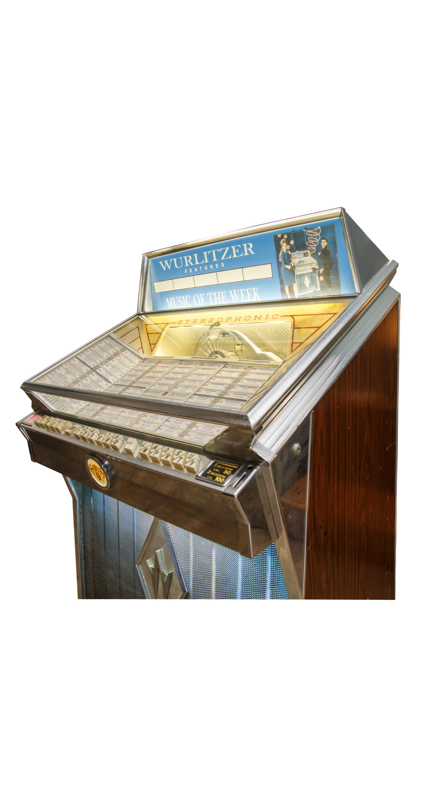 Jukebox Wurlitzer Vintage Anni '50 per Noleggio Scenografie - immagine 3