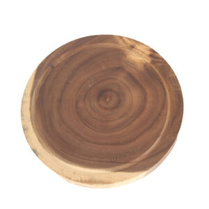 Tagliere In Legno Rotondo d25cm