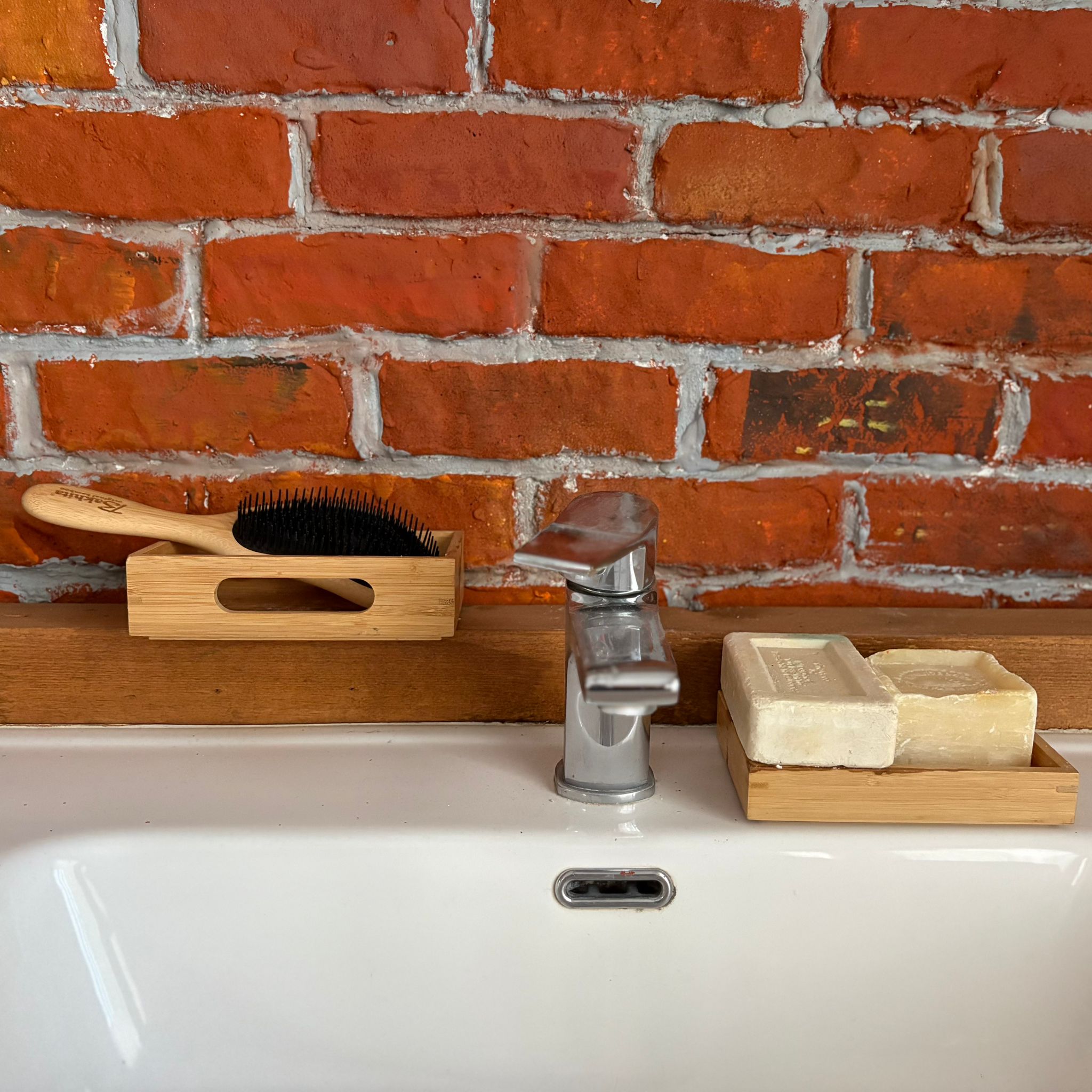 Set di Contenitori e Vassoi in Legno Naturale - immagine 2