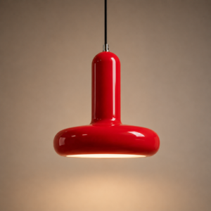 Lampadario Rosso Design Moderno