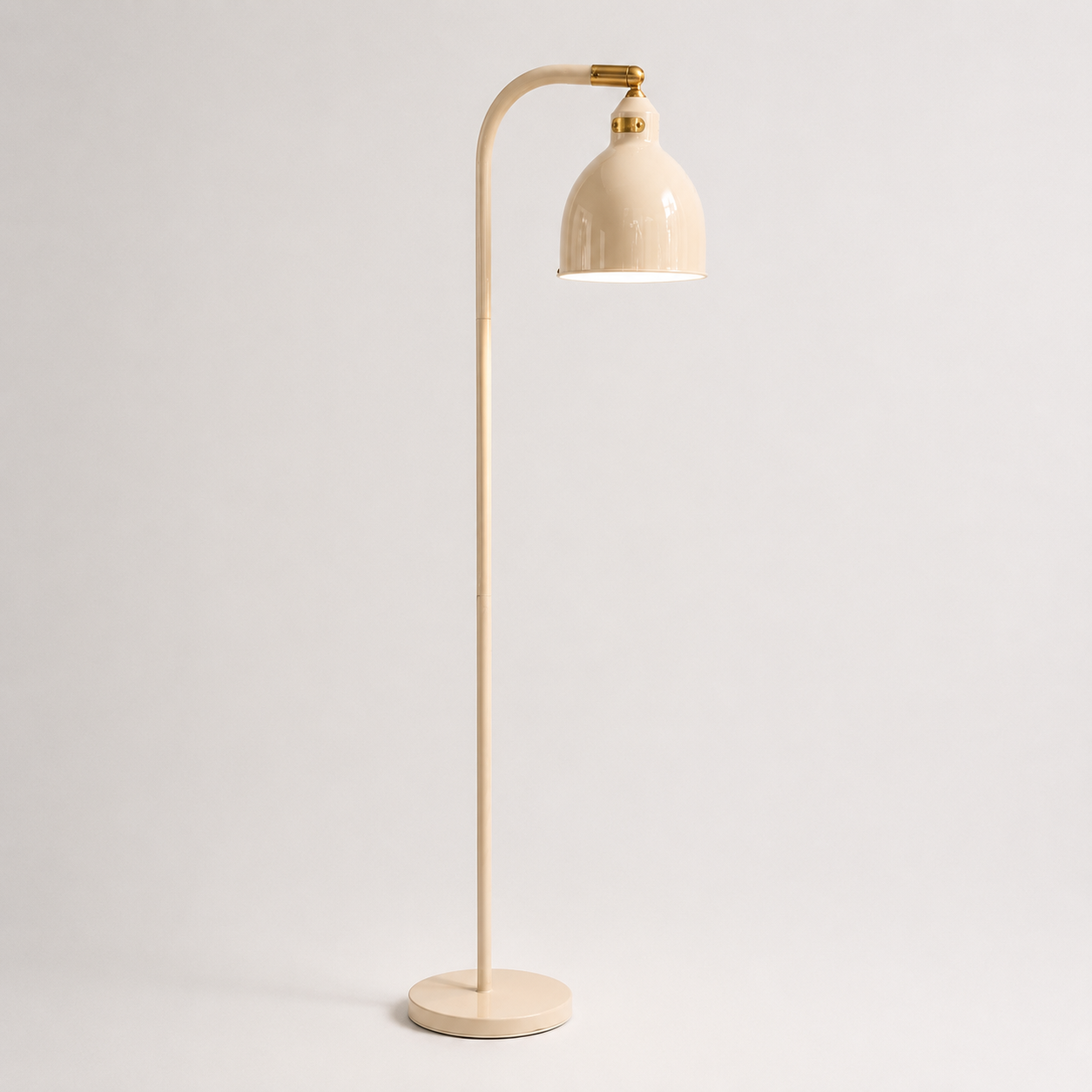 Lampada da Terra ad Arco con Paralume a Campana - immagine 2