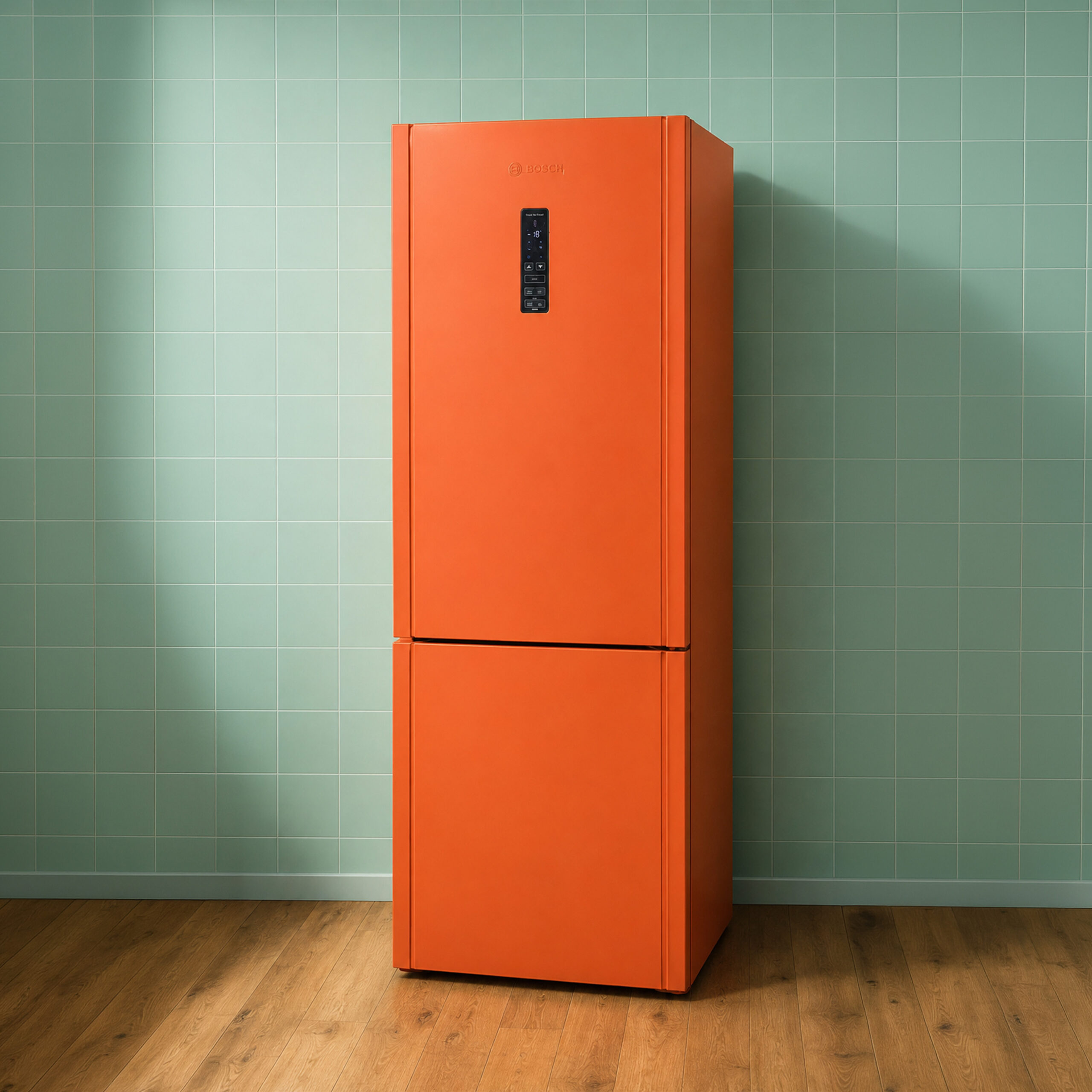Frigorifero Combinato Bosch Arancione