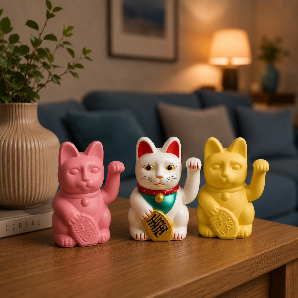 Maneki-neko Bianco - immagine 2