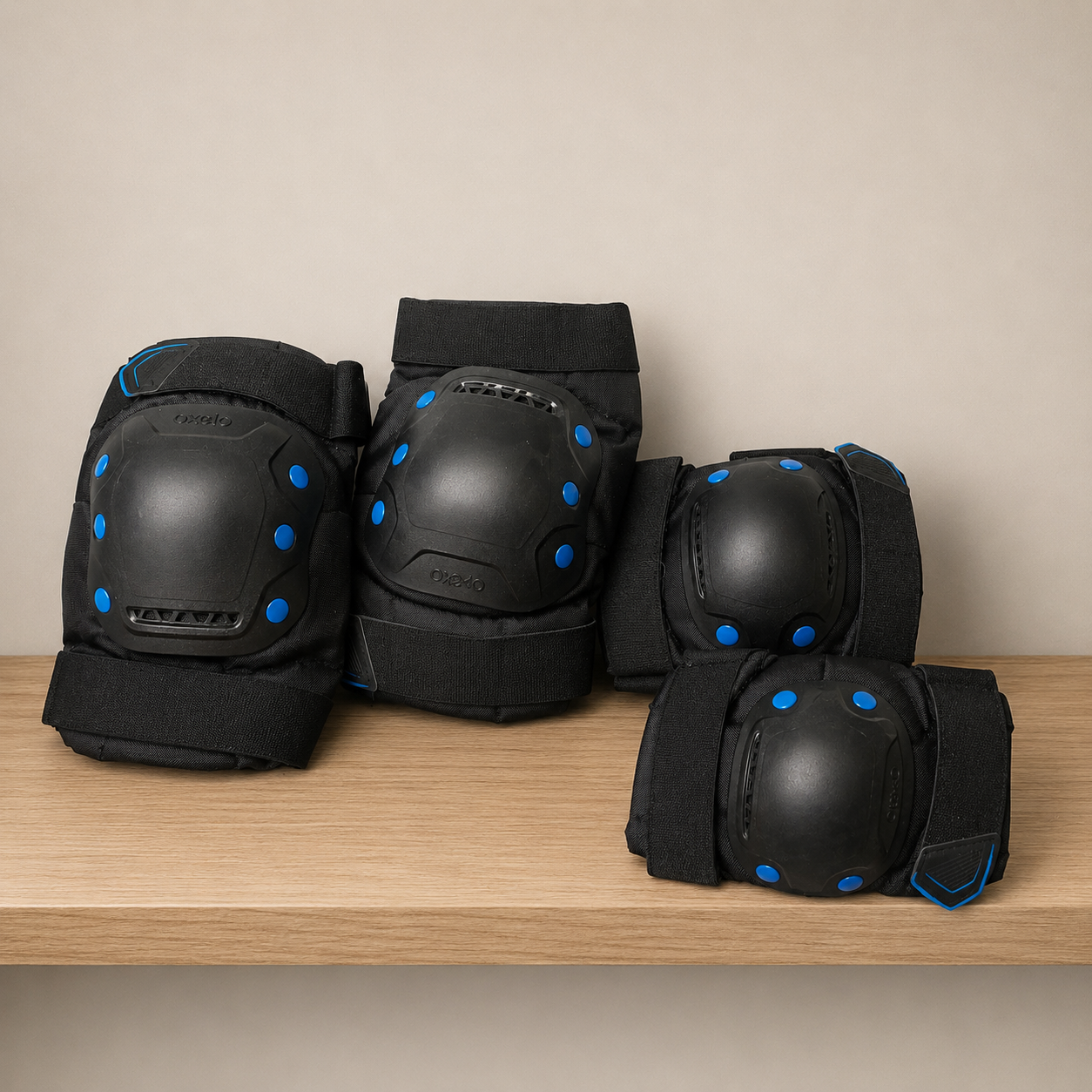 Set Protezioni Sportive Oxelo (Ginocchiere e Gomitiere) - immagine 2
