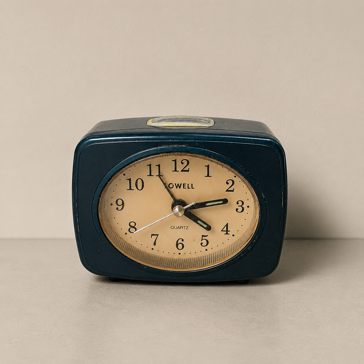 Sveglia Vintage Lowell Blu Scuro - immagine 2