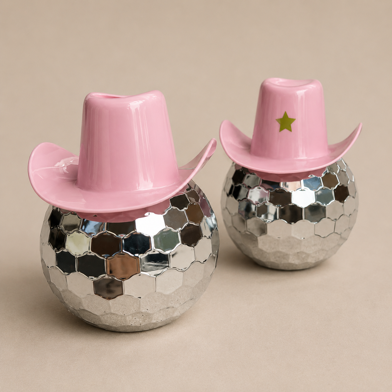 Disco Ball con Cappello da Cowboy - immagine 2