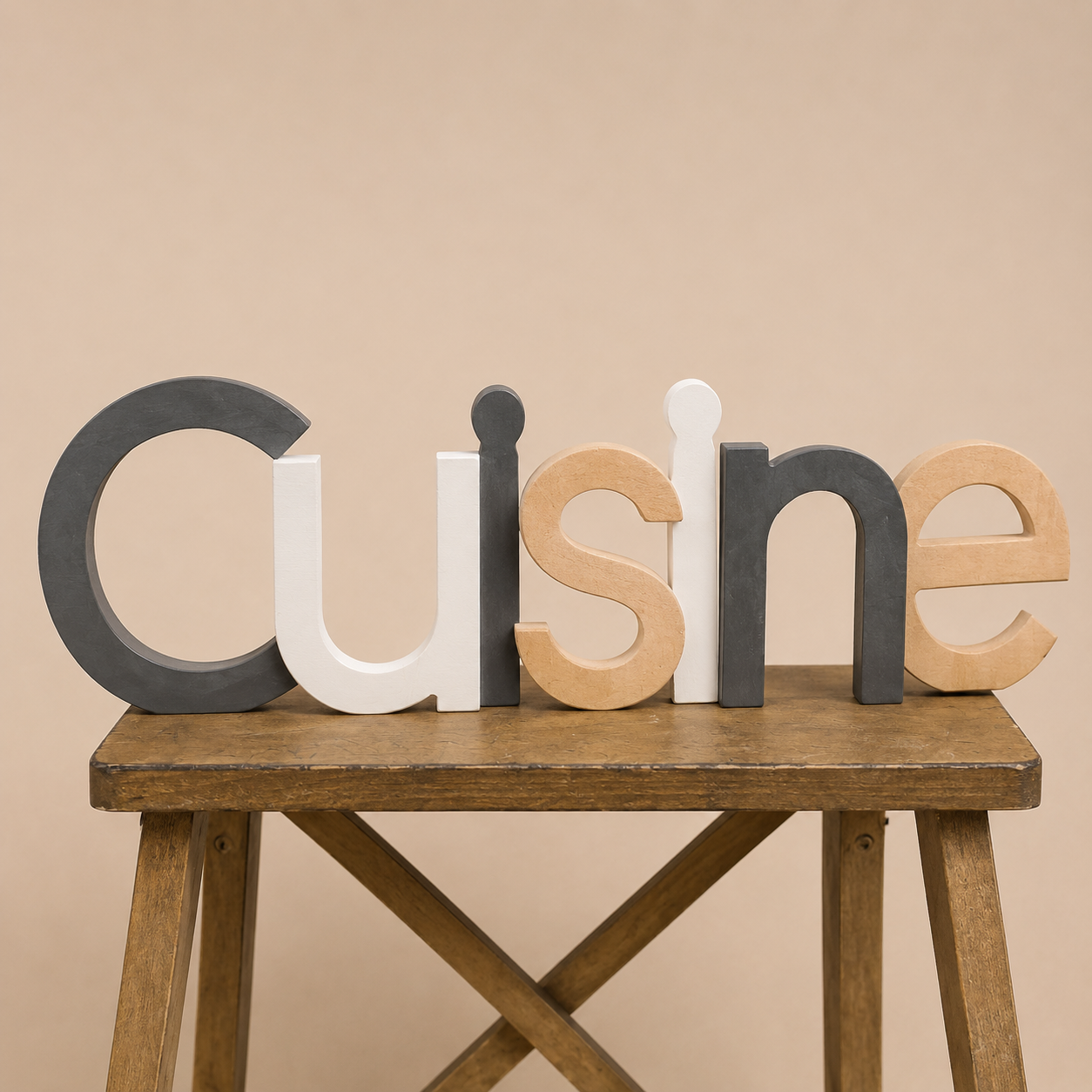 Scritta Decorativa "Cuisine" - immagine 2