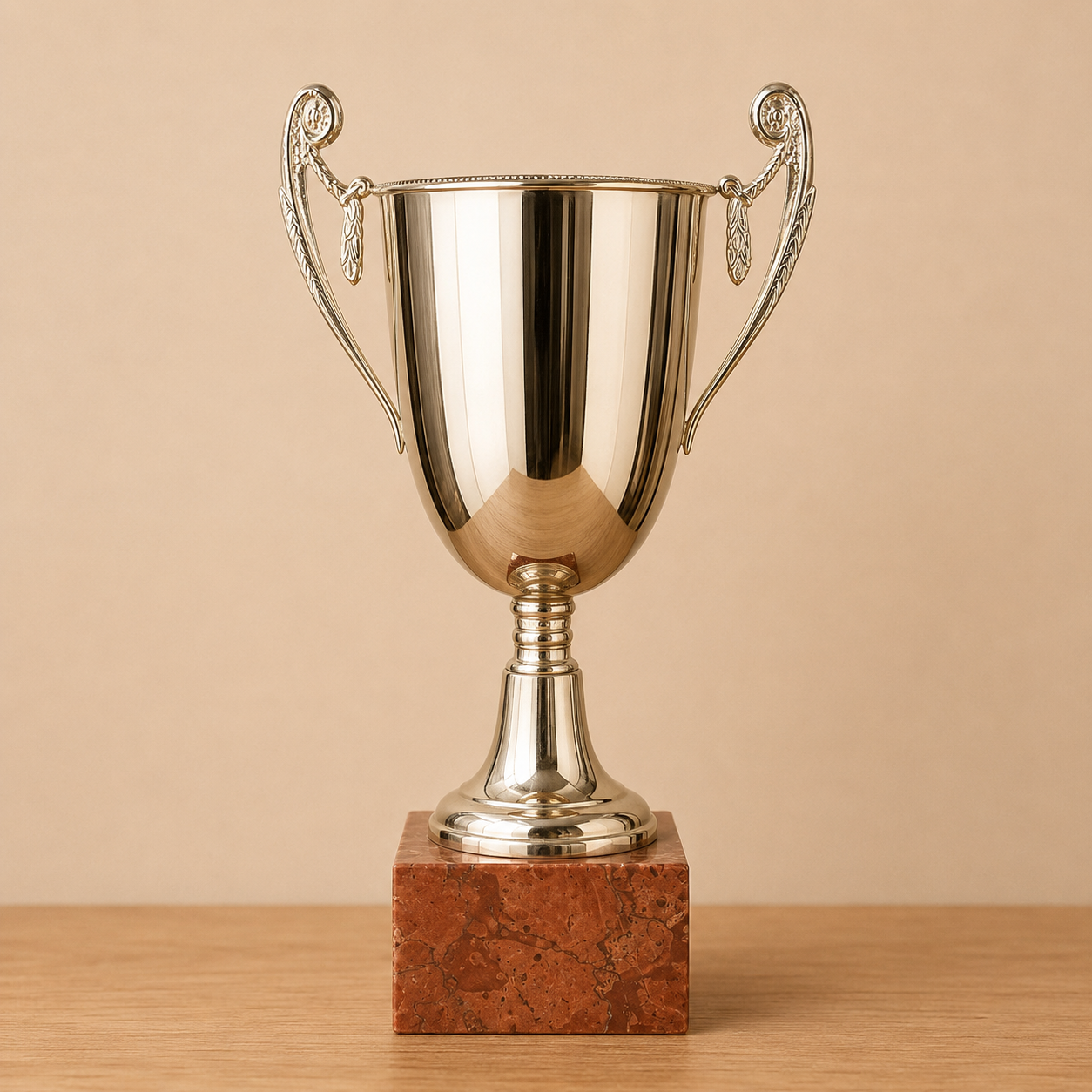 Trofeo Classico Dorato con Base in Marmo - immagine 2